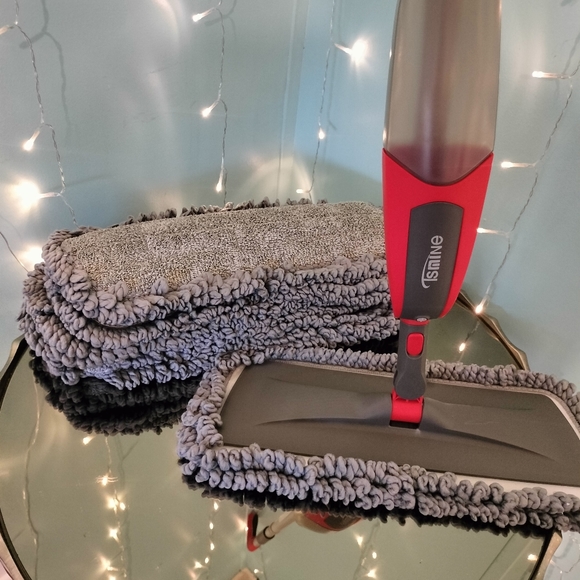 Microfiber FUN CLEAN spray mop (red color) - Picture 2 of 5